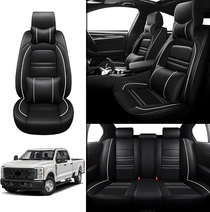 Car Seat Covers for Ford f250 2011-2025 | 5-Seats Seat Covers, Waterproof Seat - Image 2