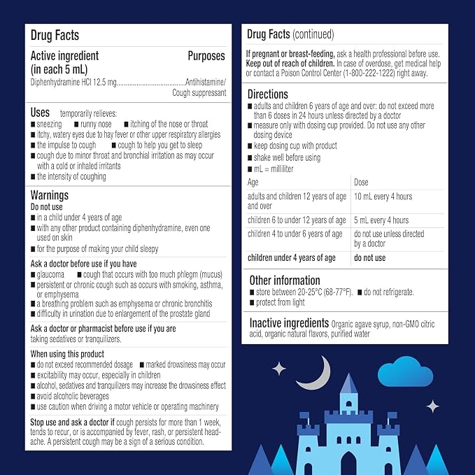 KinderMed Kids' Nighttime Cold & Cough Medicine, - Image 2