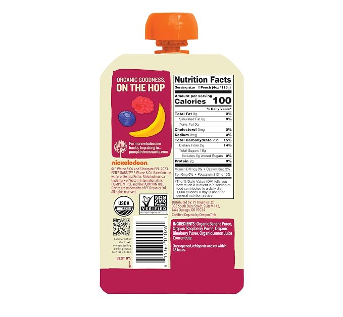 Peter Rabbit Organics Fruit Flavors Variety Pack - Image 3