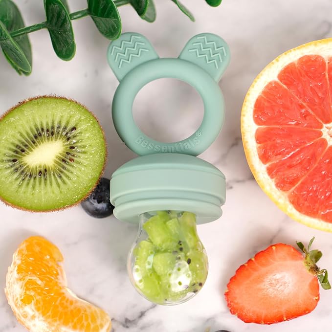 Bessentials Bunny Baby Fresh Fruit Food Feeder - Image 5