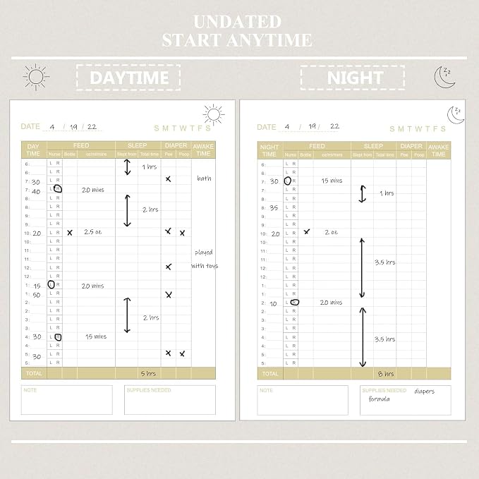 Baby's Daily Care Planner - Image 3