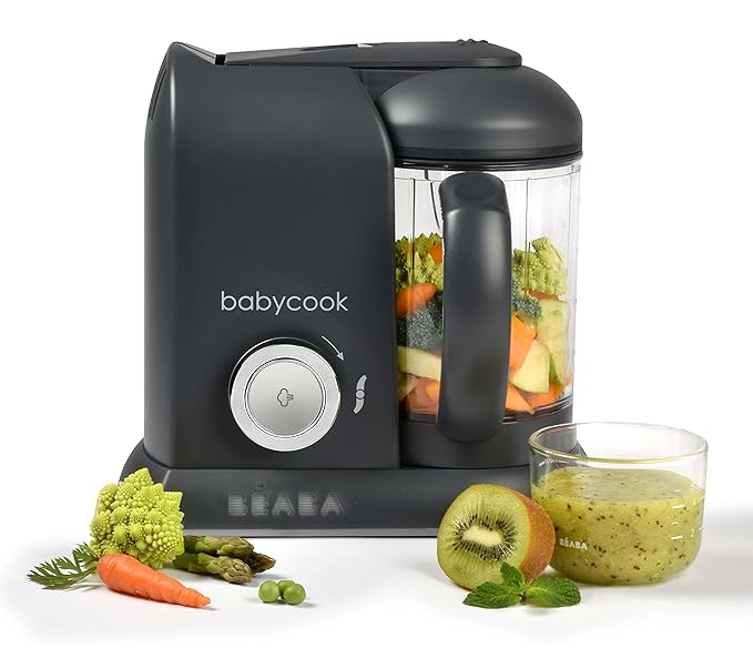 BEABA Babycook Solo 4 in 1 Baby Food Maker, Baby Food Processor Baby Food by BEABAUSA