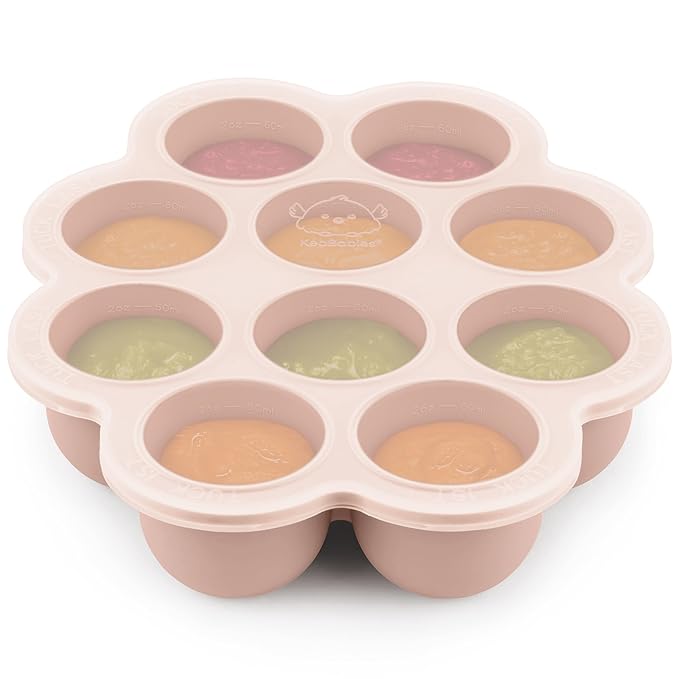 KeaBabies Silicone Food Freezer Trays by KeaBabies
