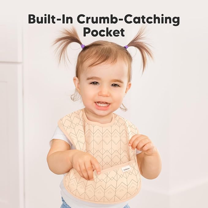 3-Pack Waterproof Baby Bibs for Eating - Image 5