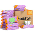 Freestyle Soft Jumbo Baby Wipes, Hypoallergenic and Unscented, Water-Based Wet by Freestyle
