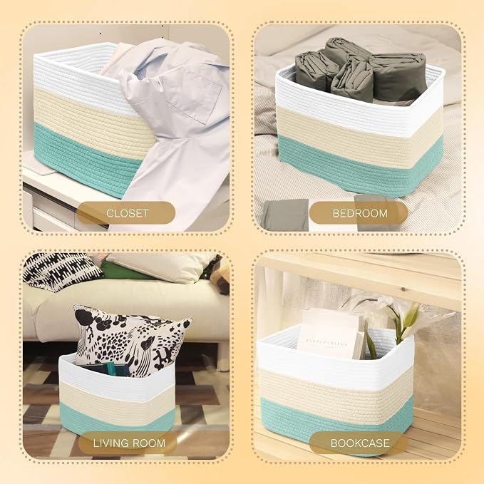 Hopegiver Storage Baskets for Organizing - Image 7