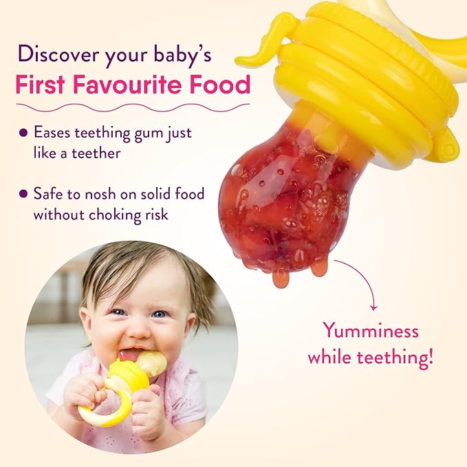 NatureBond Baby Food Feeder/Fruit Feeder Pacifier Nibbler - Image 4