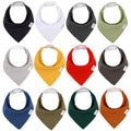 Baby Bandana Drool Bibs for Boys Girls, Super Absorbent Triangle Baby Bibs for by EgmaoBaby