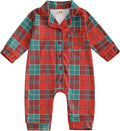 Balaflyie Baby Girl Button Down Pajamas Romper One-Piece Jumpsuit Long Sleeve by Balaflyie