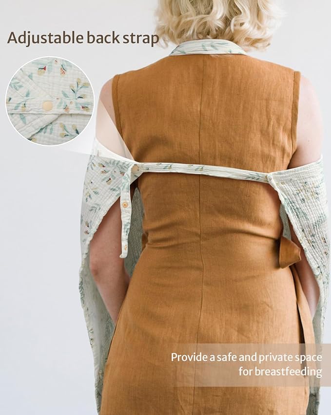 Blissful Diary Muslin Nursing Cover - Image 5