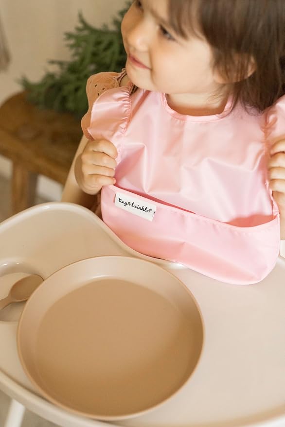 Tiny Twinkle Mess Proof Baby Bibs - Image 4