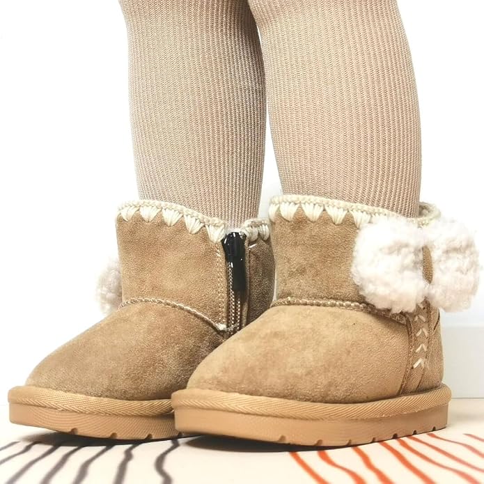 Baby Boots Winter Snow Booties Infant Boys Girls Outdoor Warm Shoes - Image 2