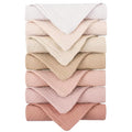Konssy Baby Muslin Washcloths 7-Pack, 100% Cotton Baby Bath Washcloths by Konssy