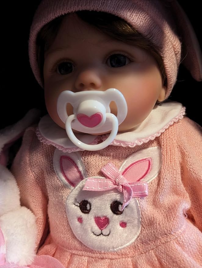 MAREBABY Pink Style Magnetic Pacifier Set 4 Pieces - Image 4