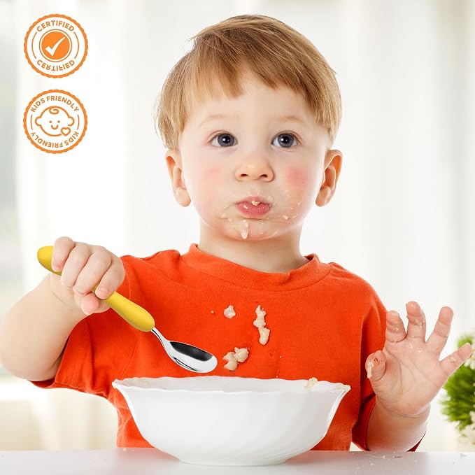 Lehoo Castle 6 Pieces Toddler Utensils, Kids Silverware - Image 7