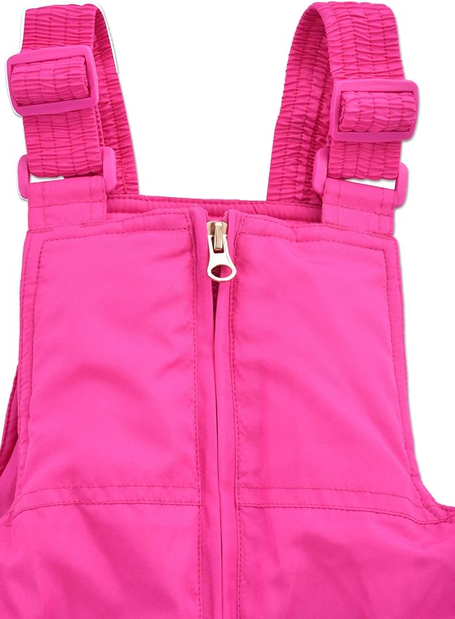 Arctic Quest Little Girls Bib Snow Pants and Ski Jacket Water-Resistant Snowsuit - Image 8
