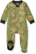 Burt’s Bees Baby Boys' One-Piece Sleep and Play 100% Organic Cotton PJs by BurtsBeesBaby