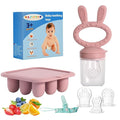 WAJIAYON Baby Breastmilk Popsicle Molds & Baby Fruit Feeder, Baby Food Freezer by WAJIAYON