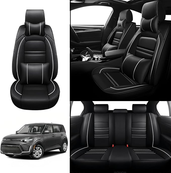 Car Seat Covers for kia Soul 2010-2025 | 5-Seats Seat Covers, Waterproof Seat - Image 2