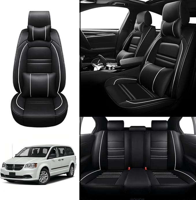 Car Seat Covers for Dodge Grand Caravan 1999-2020 | 5-Seats Seat Covers - Image 2
