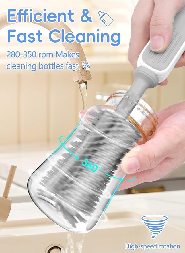 Electric Baby Bottle Brush Cleaner - Image 5
