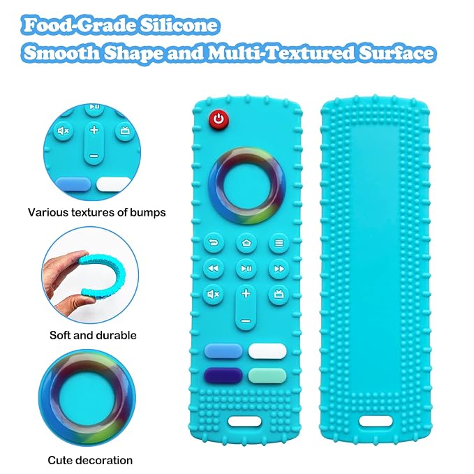 Baby Teething Toys, Food Grade Silicone Teether - Image 4