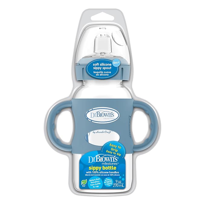 Dr. Brown's Milestones Wide-Neck Sippy Spout Bottle - Image 9