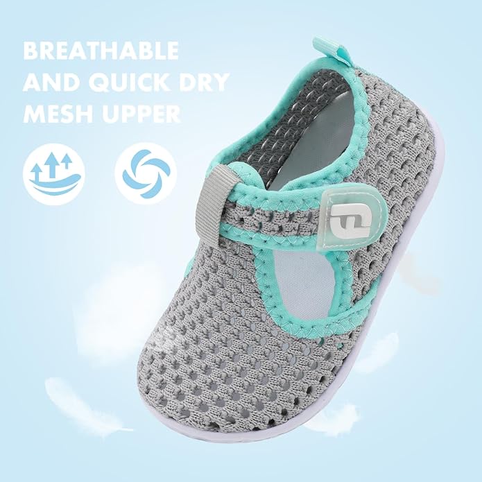 JOINFREE Baby Toddler Water Shoes Boys Girls Sandals Barefoot Kids Breathable - Image 2