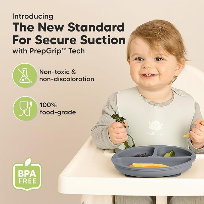 KeaBabies Suction Plates for Baby, Toddler - Image 2