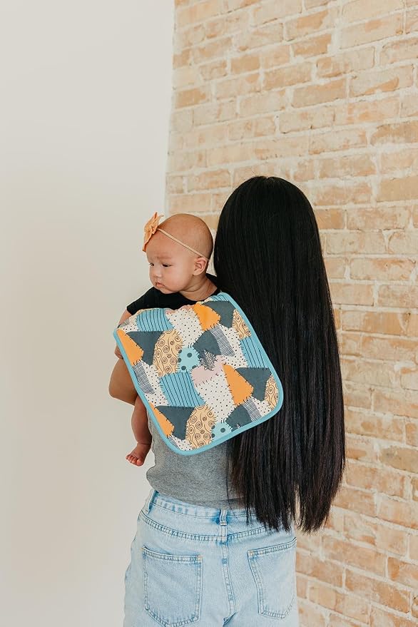 Copper Pearl Baby Burp Cloth Large 21''x10'' Size Premium Absorbent Triple - Image 5