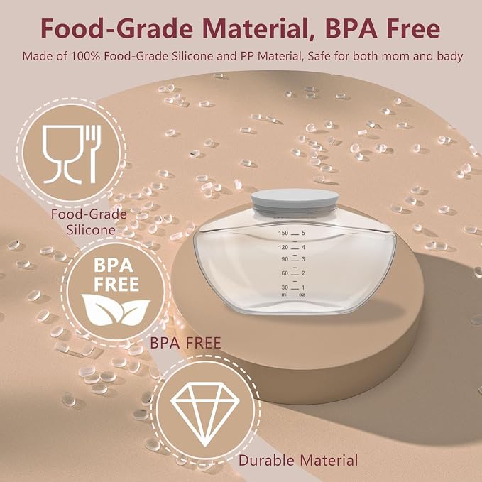 1pc Breast Pump Milk Collector - Image 3