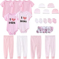 Newborn Layette Gift Set Bodysuits Pants by MAMIMAKA