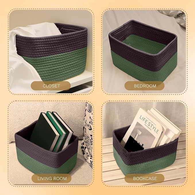 Hopegiver 3 Pack Storage Baskets - Image 7