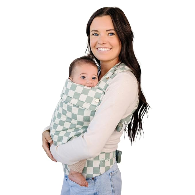 Ava & Oliver Essential Baby Carrier – Ergonomic, Hip-Healthy Soft Structured by avaoliver