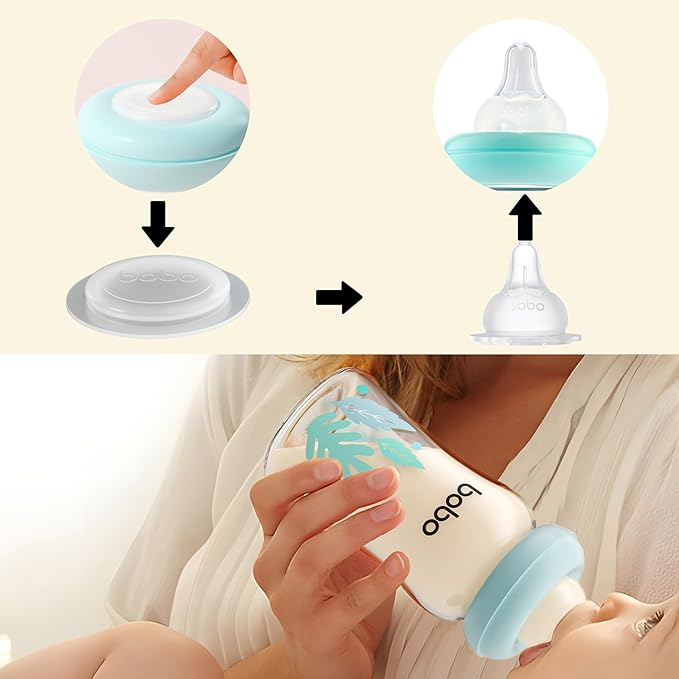 YOHKOH Glass Breast Milk Storage Bottles - Image 3