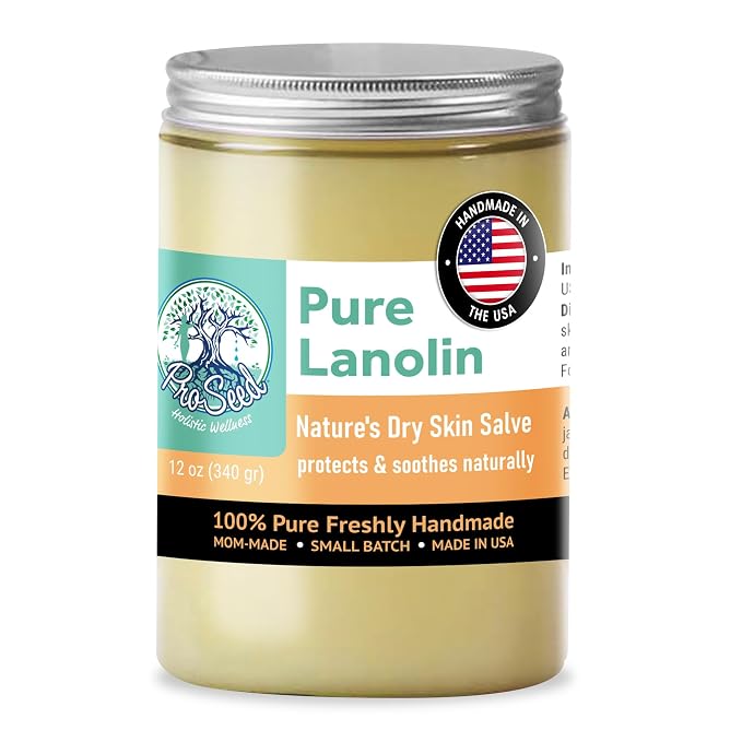 ProSeed Handmade Pure Lanolin Cream – Unrefined Balm by ProseedHolisticWellness