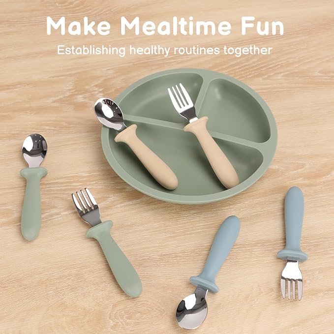 Toddler Utensils, 6 Pack kids Silverware Set - Image 6