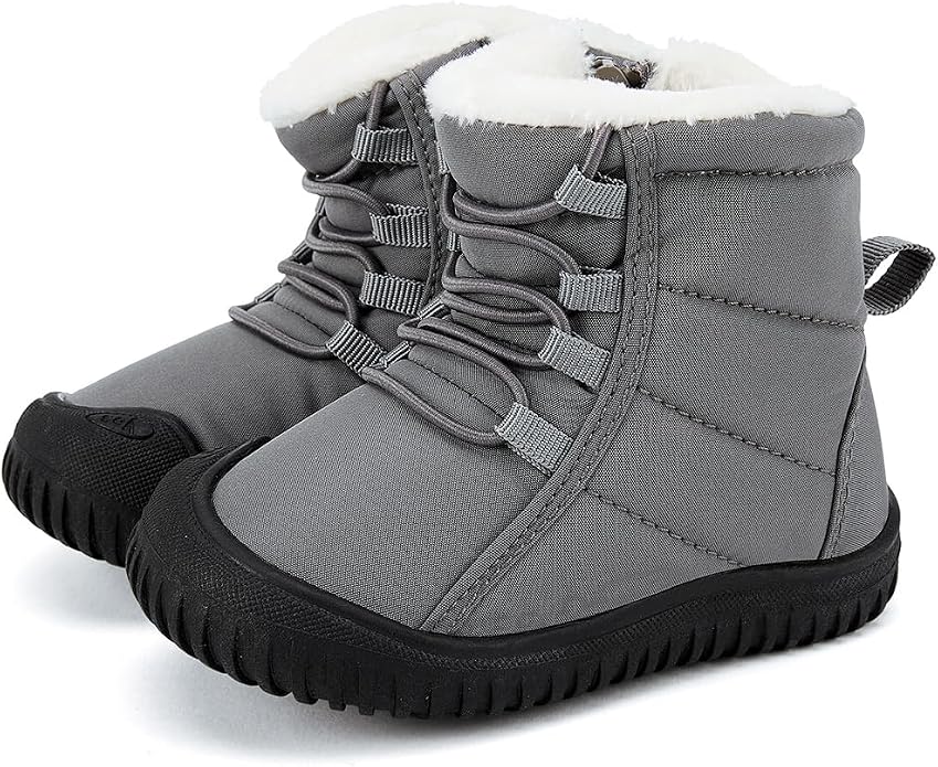 BMCiTYBM Toddler Baby Snow Boots Winter Shoes Boys Girls Cold Weather Baby Faux by BMCiTYBM
