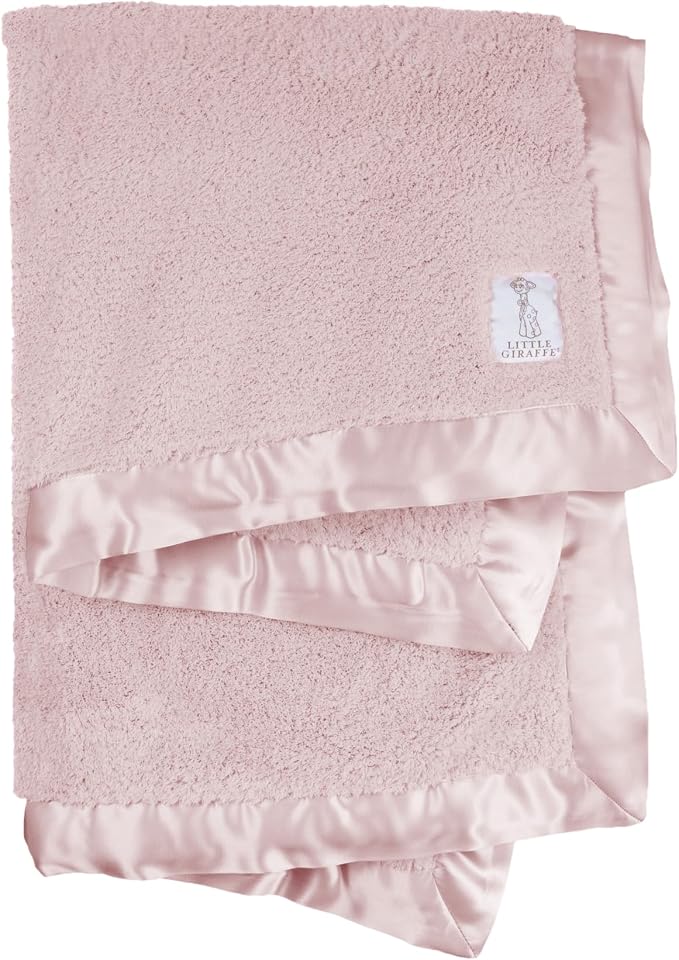 Little Giraffe Chenille Baby Blanket – 29x35” Soft Chenille by LittleGiraffe