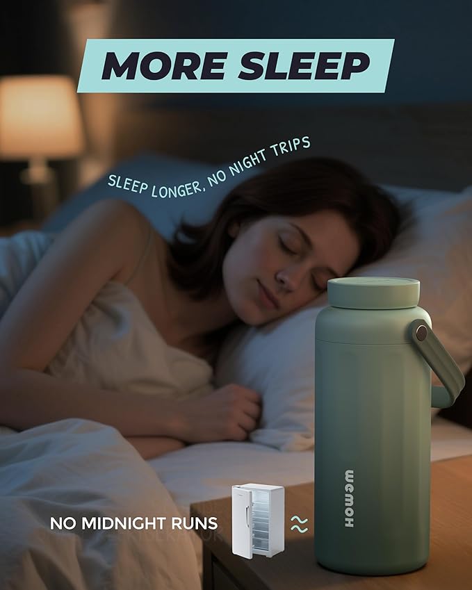 Breast Milk Cooler Bottle-24H Double-Layer Cooling, TSA Approved, 2 Leakproof - Image 3