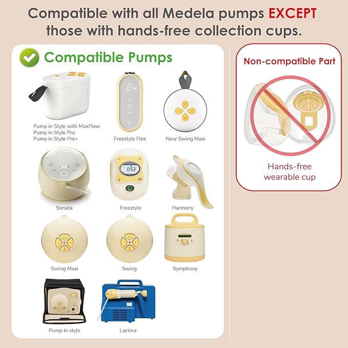 Maymom MyFit Comfy Series 17 mm Two-Piece Design Breastshield Compatible - Image 7