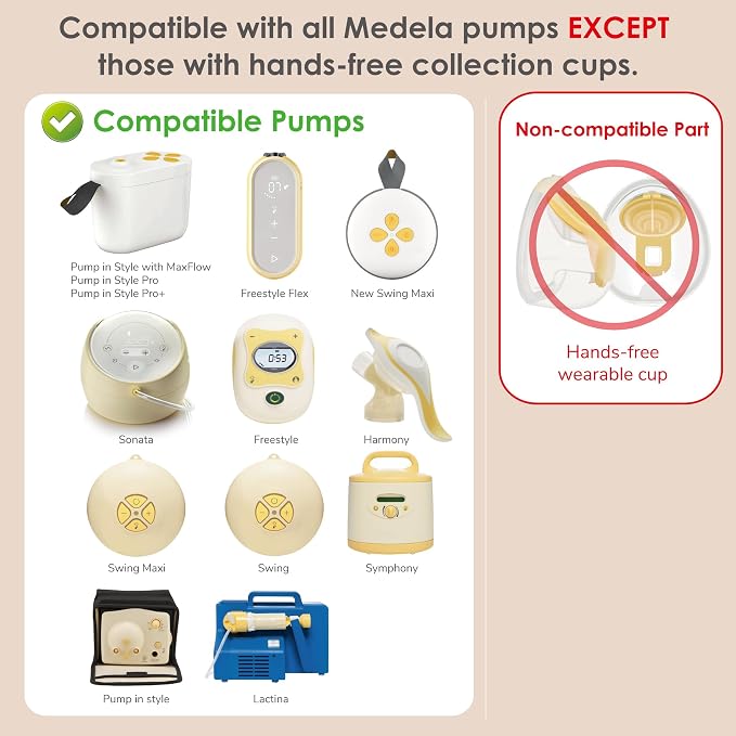 Maymom MyFit Comfy Series 24 mm Two-Piece Design Breastshield Compatible - Image 7