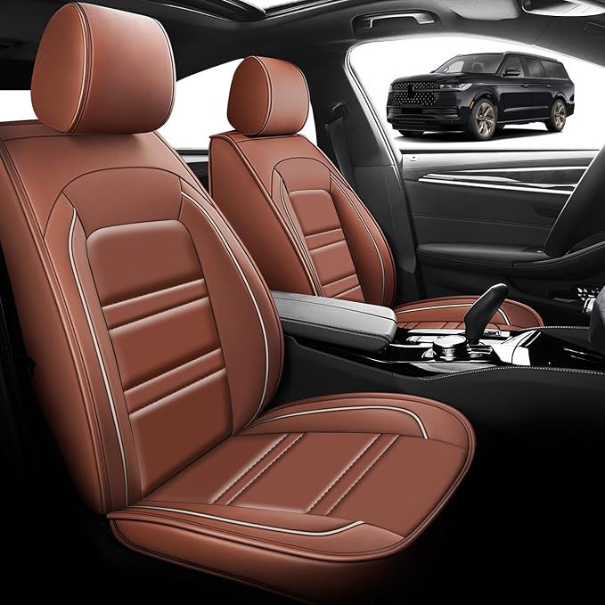 Seat Cover for Lincoln Navigator 1998-2025 | Car Seat Covers Front Seats - Image 2