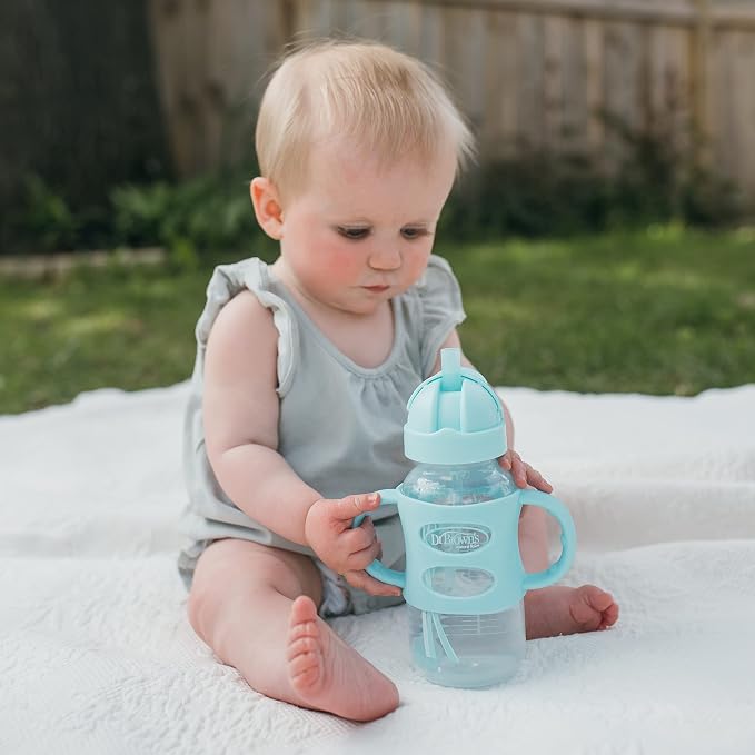 Dr. Brown's Milestones Wide-Neck Sippy Straw Bottle - Image 8