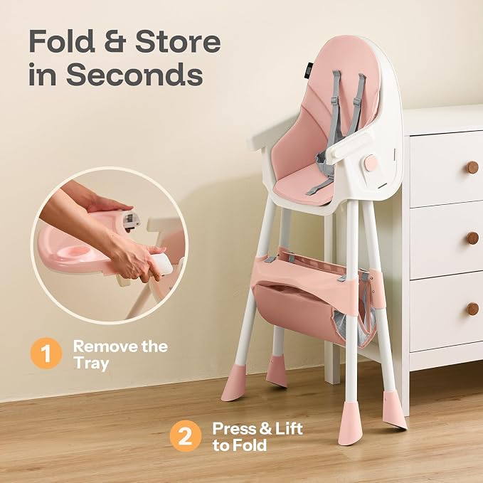 HARPPA 6-in-1 Convertible Baby High Chair - Image 5