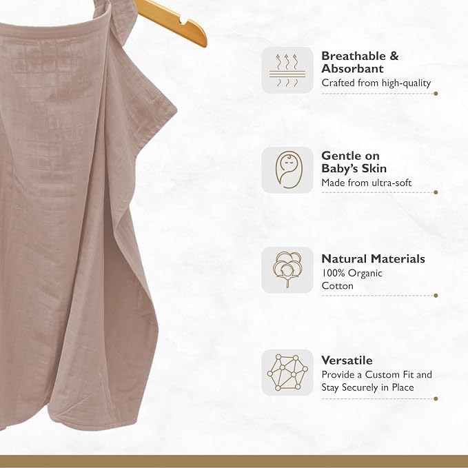 MOZAH Organic Muslin Swaddle Blankets - Image 2
