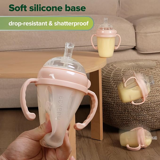 haakaa Weighted Straw Sippy Cup - Image 4