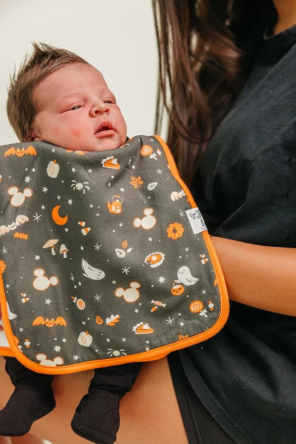 Copper Pearl Baby Burp Cloth Large 21''x10'' Size Premium Absorbent Triple - Image 6