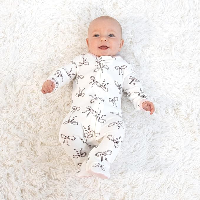 The Peanutshell Baby Sleepers for Girls Set of 3 - Image 5