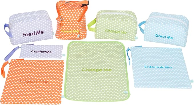 Easy Baby - Diaper, and Supplies - Organizer Pouches and Changing Pad - Change by EasyBaby